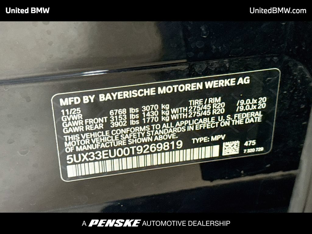 Certified 2026 BMW X5 M60i AWD/4WD image 22