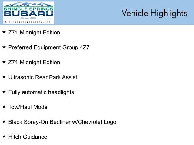 Used 2022 Chevrolet Colorado Z71 w/ Z71 Midnight Edition image 67