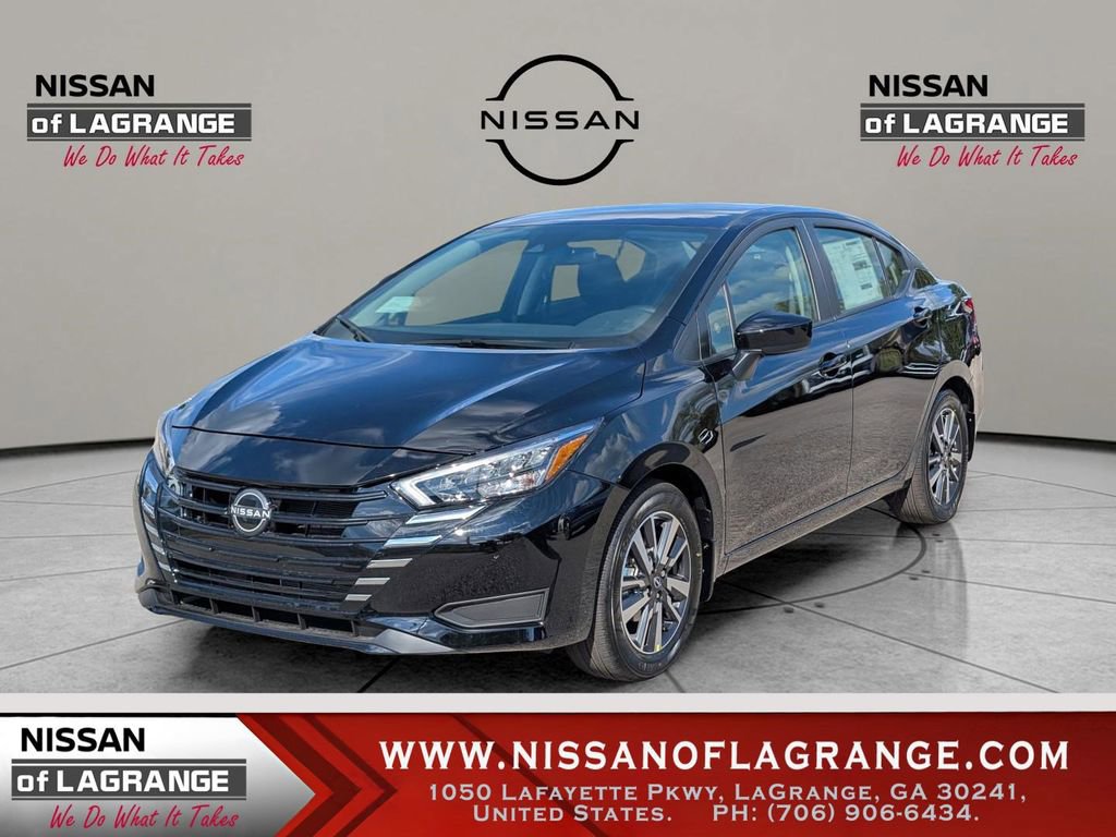 New 2025 Nissan Versa SV w/ Trunk Package