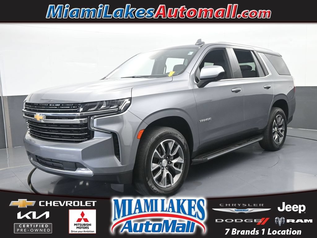 Used 2021 Chevrolet Tahoe LT RWD image 1