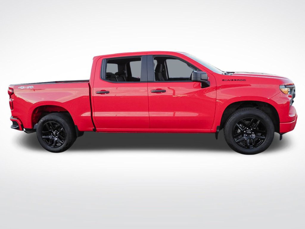Certified 2024 Chevrolet Silverado 1500 Custom w/ LPO, Dark Essentials Package AWD/4WD image 8