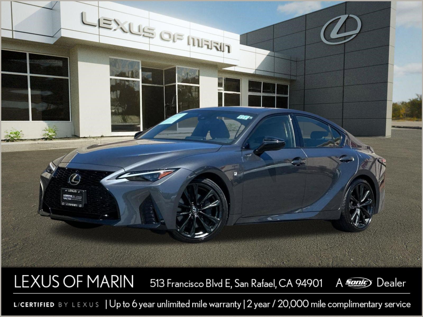 Certified 2025 Lexus IS 350 F Sport w/ Navigation Package