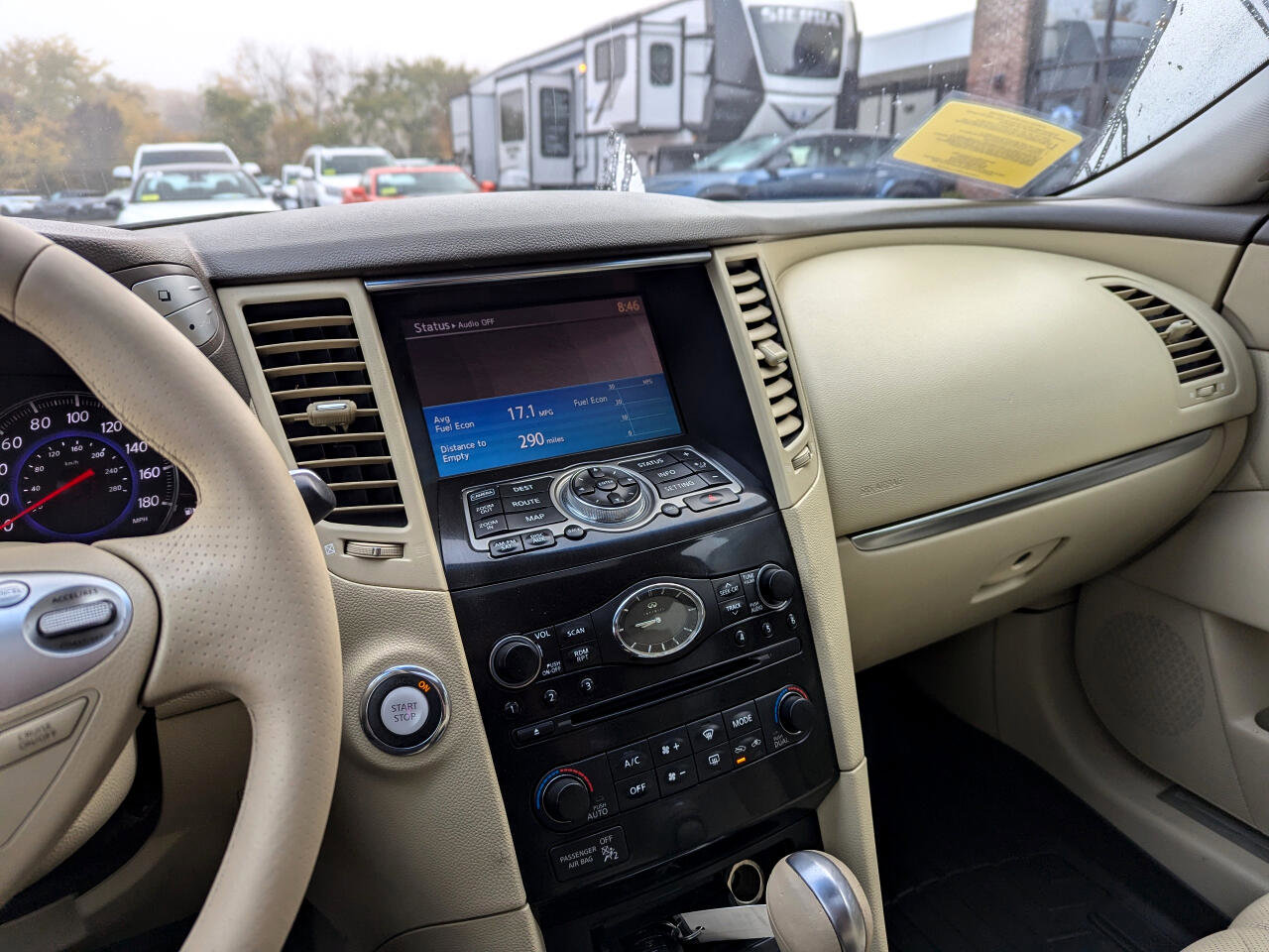 Used 2010 INFINITI FX35 AWD w/ Navigation Pkg image 21