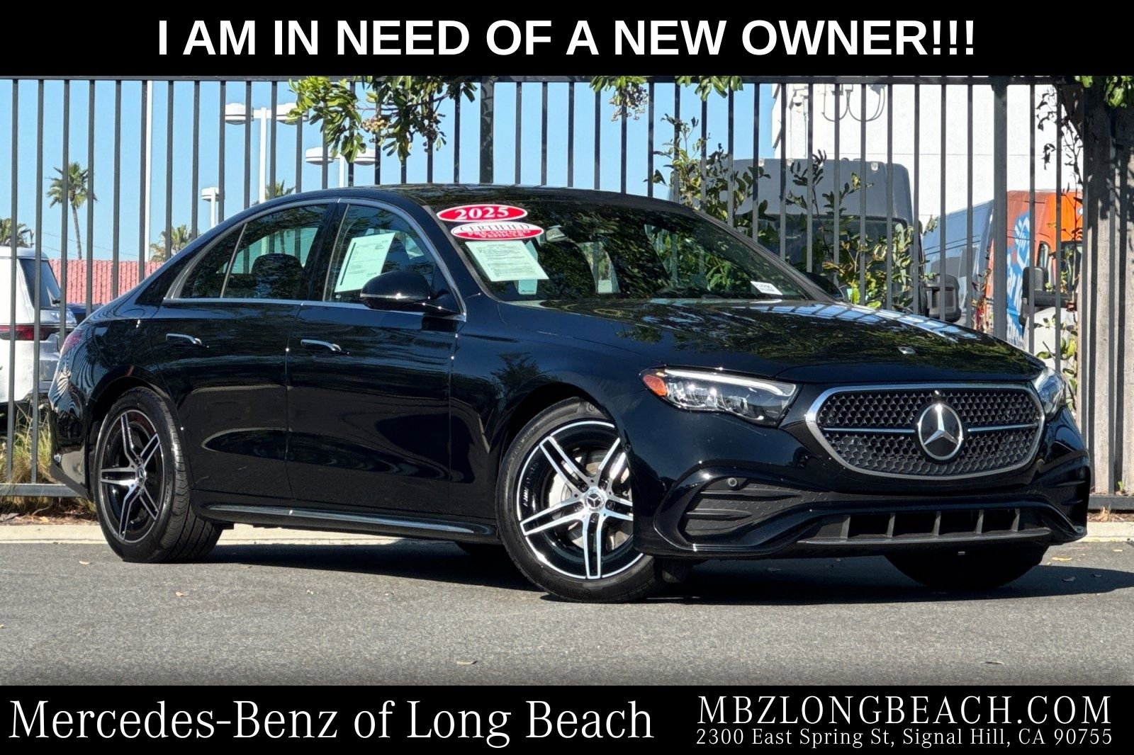 Certified 2025 Mercedes-Benz E 350 Sedan