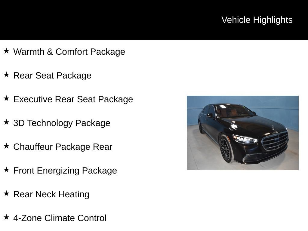 Certified 2022 Mercedes-Benz S 580 4MATIC Sedan image 34