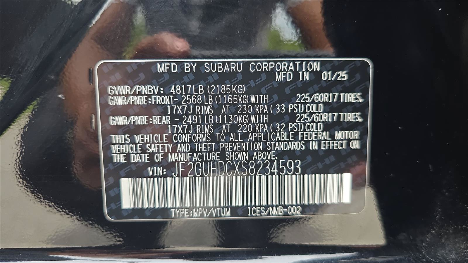 Used 2025 Subaru Crosstrek 2.5i Premium AWD/4WD image 29