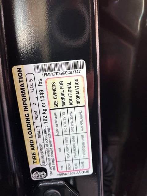 Used 2016 Ford Explorer XLT w/ Equipment Group 202A FWD image 29