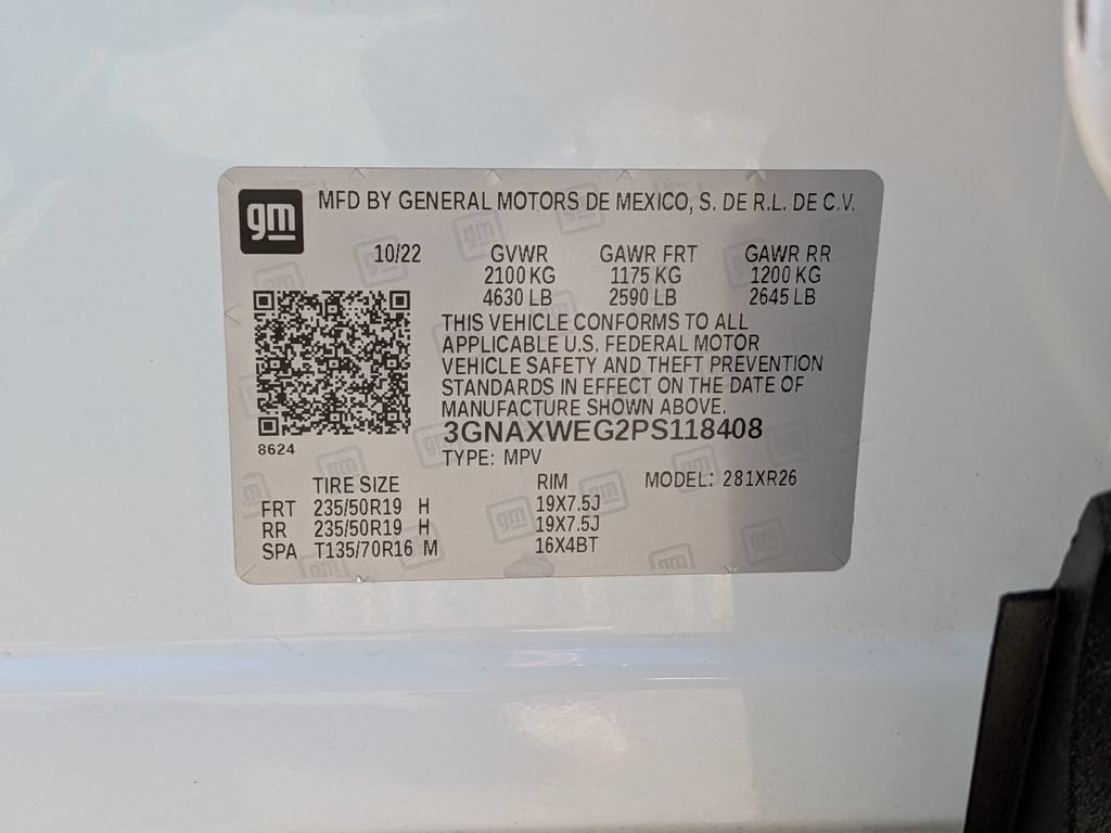 Used 2023 Chevrolet Equinox RS AWD/4WD image 29