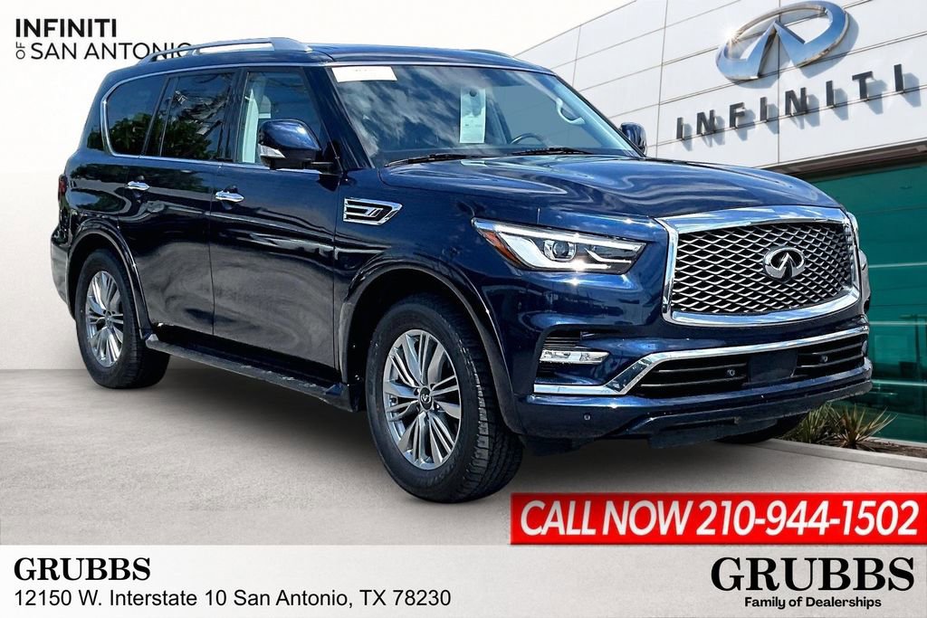 Certified 2021 INFINITI QX80 Luxe w/ Cargo Package