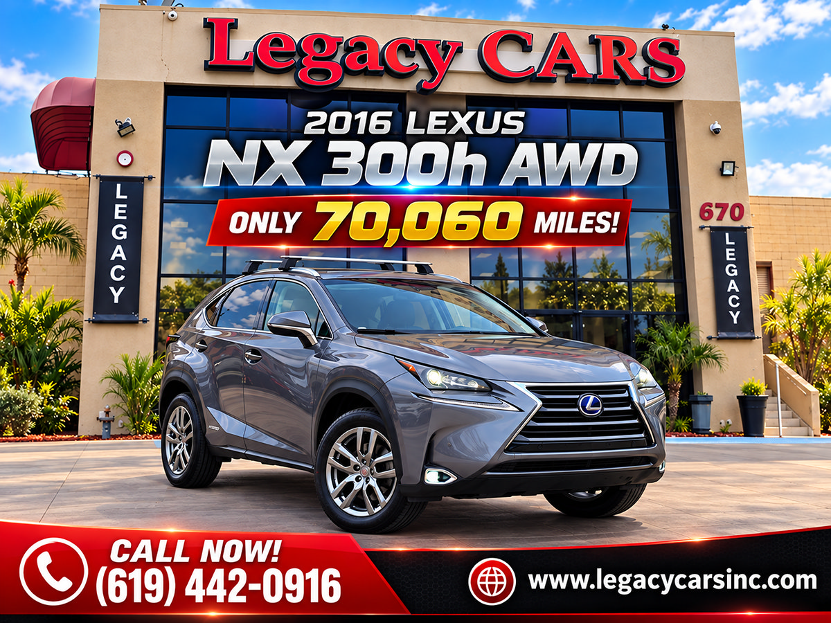 Used 2016 Lexus NX 300h AWD w/ Premium Package image 2