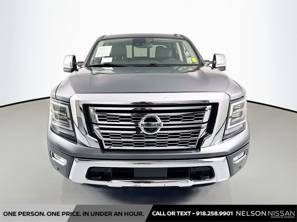 Used 2020 Nissan Titan SL w/ Moonroof Package AWD/4WD image 2