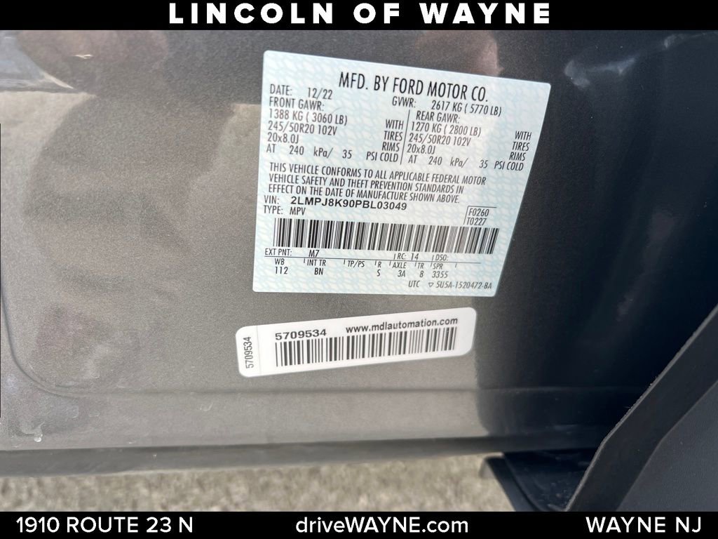 Used 2023 Lincoln Nautilus Reserve AWD/4WD image 26