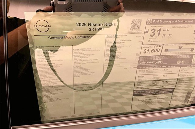 New 2026 Nissan Kicks SR w/ SR Premium Package image 37