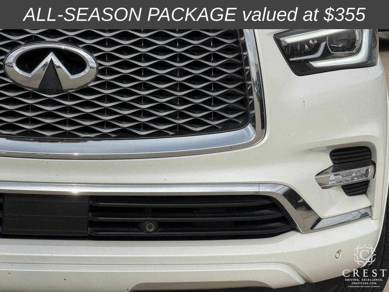 Used 2019 INFINITI QX80 Luxe w/ All-Season Package image 3