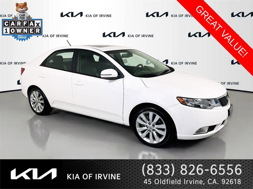 Used 2011 Kia Forte SX w/ Leather Pkg FWD image 1