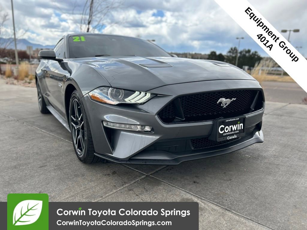 Used 2021 Ford Mustang GT Premium w/ Equipment Group 401A image 1