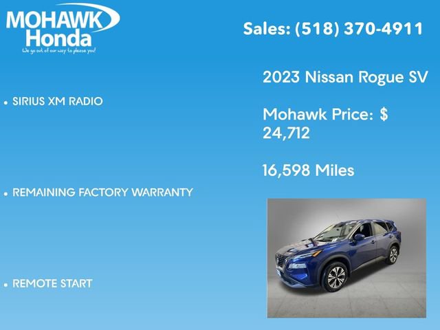Used 2023 Nissan Rogue SV AWD/4WD image 14