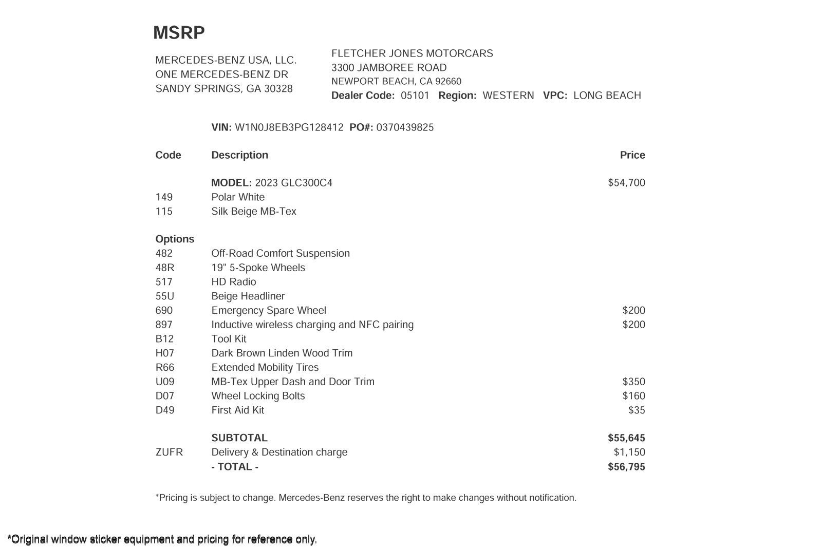 Certified 2023 Mercedes-Benz GLC 300 4MATIC Coupe image 3