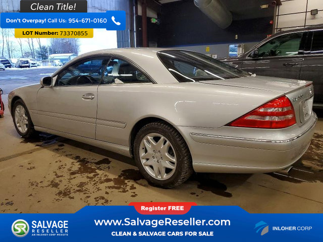 Used 2002 Mercedes-Benz CL 500 Coupe image 3