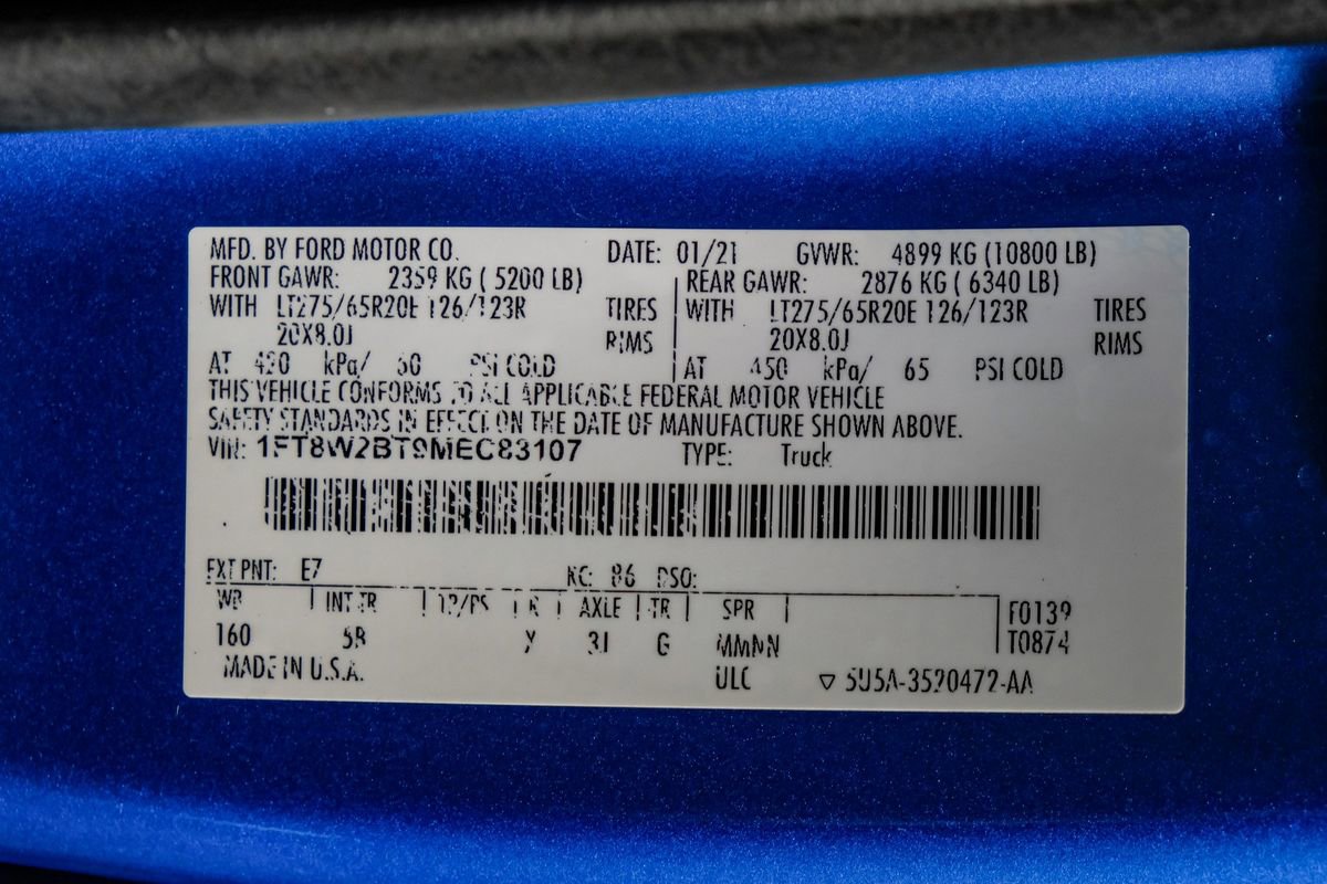 Used 2021 Ford F250 Lariat w/ Lariat Ultimate Package AWD/4WD image 62