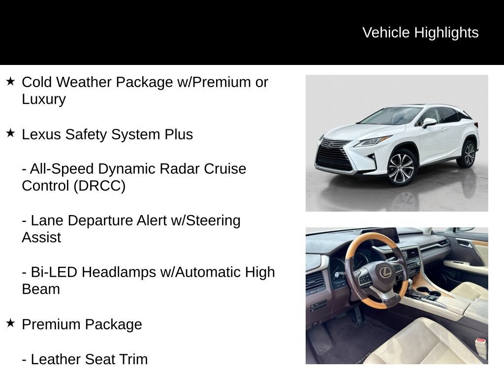 Used 2016 Lexus RX 350 AWD w/ Premium Package image 5