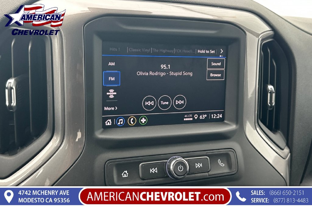 Used 2026 Chevrolet Silverado 1500 Custom w/ LPO, Dark Essentials Package RWD image 26