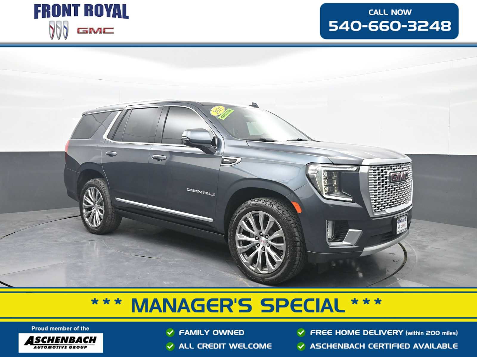Used 2021 GMC Yukon Denali w/ Denali Premium Package