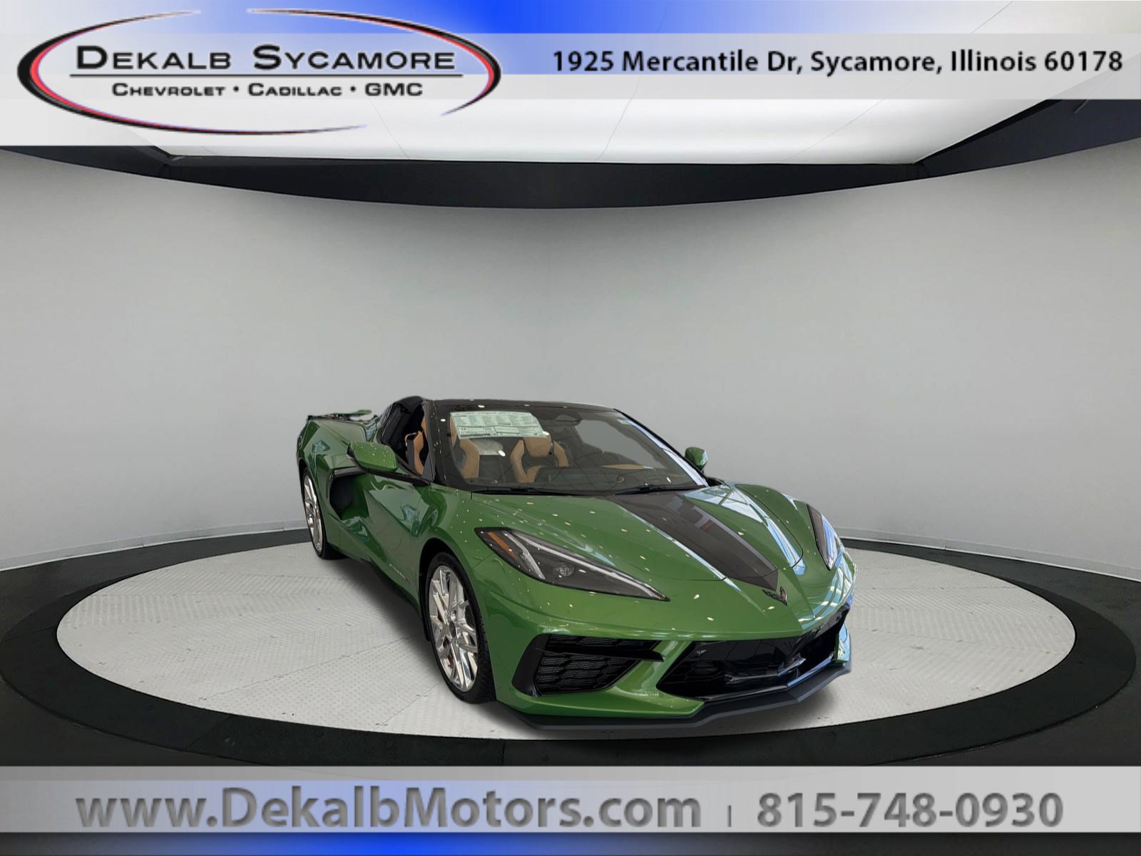 New 2027 Chevrolet Corvette Stingray Convertible w/ Z51 Performance Package RWD image 1