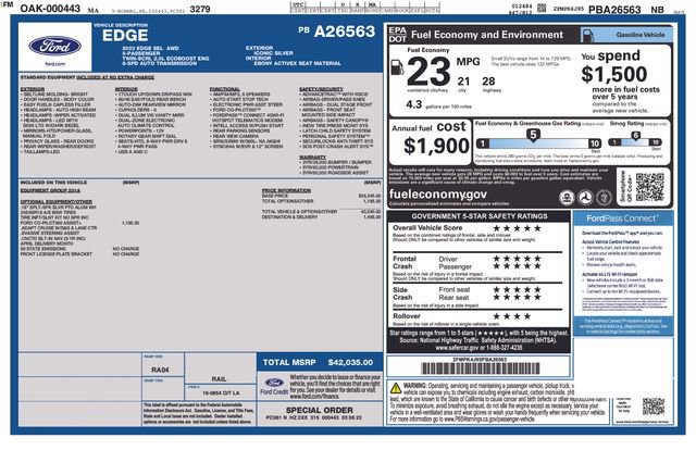 Used 2023 Ford Edge SEL image 4