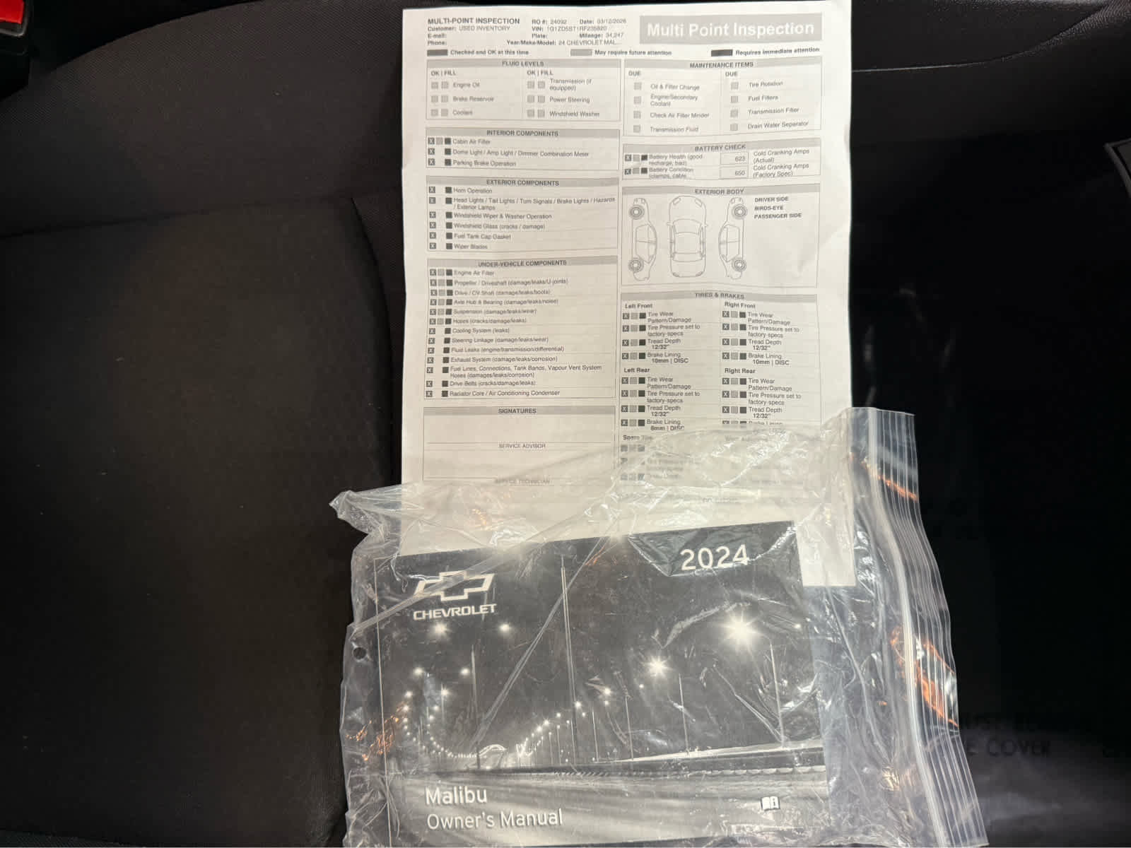 Used 2024 Chevrolet Malibu LT w/ Midnight Edition FWD image 29