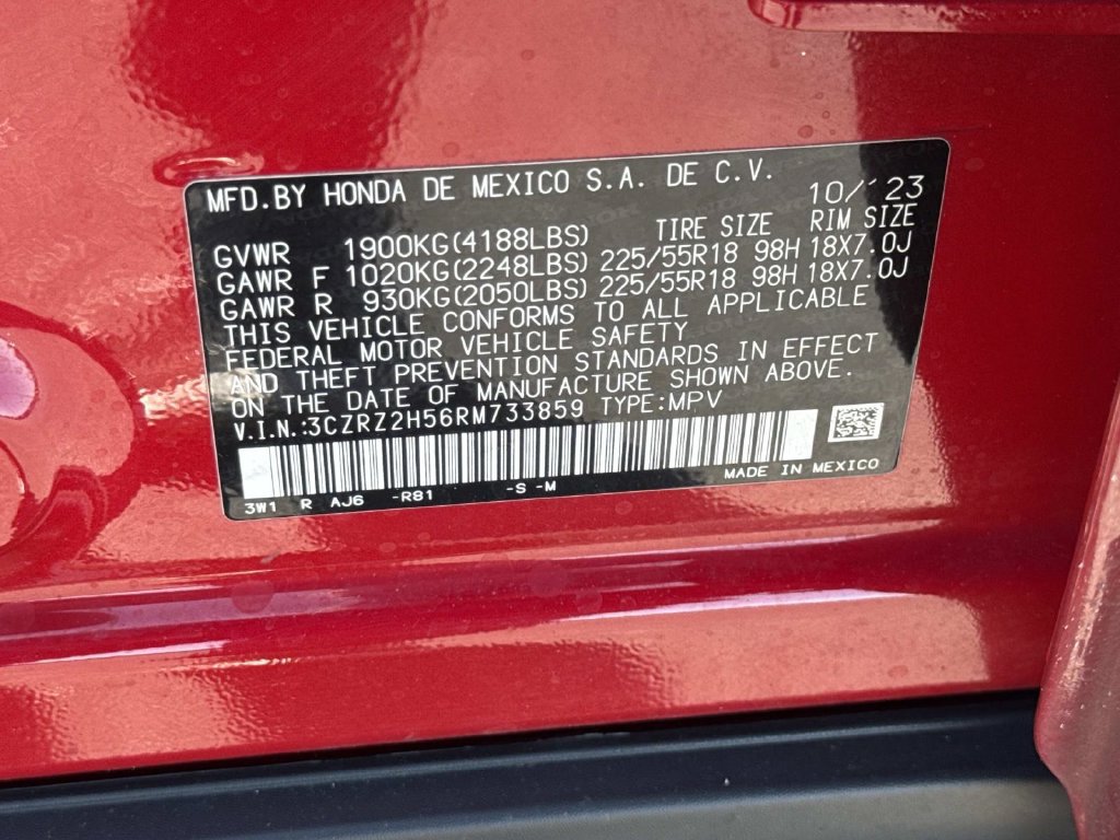 Used 2024 Honda HR-V Sport image 31