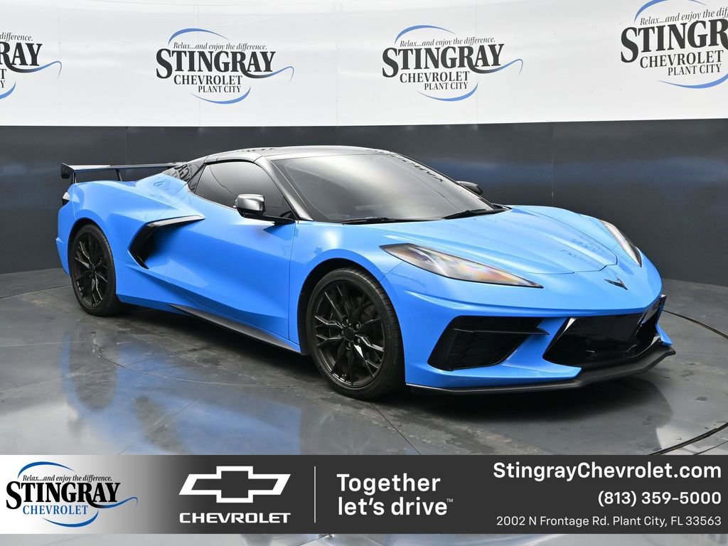 Used 2023 Chevrolet Corvette Stingray Premium Conv w/ Z51 Performance Package RWD image 1
