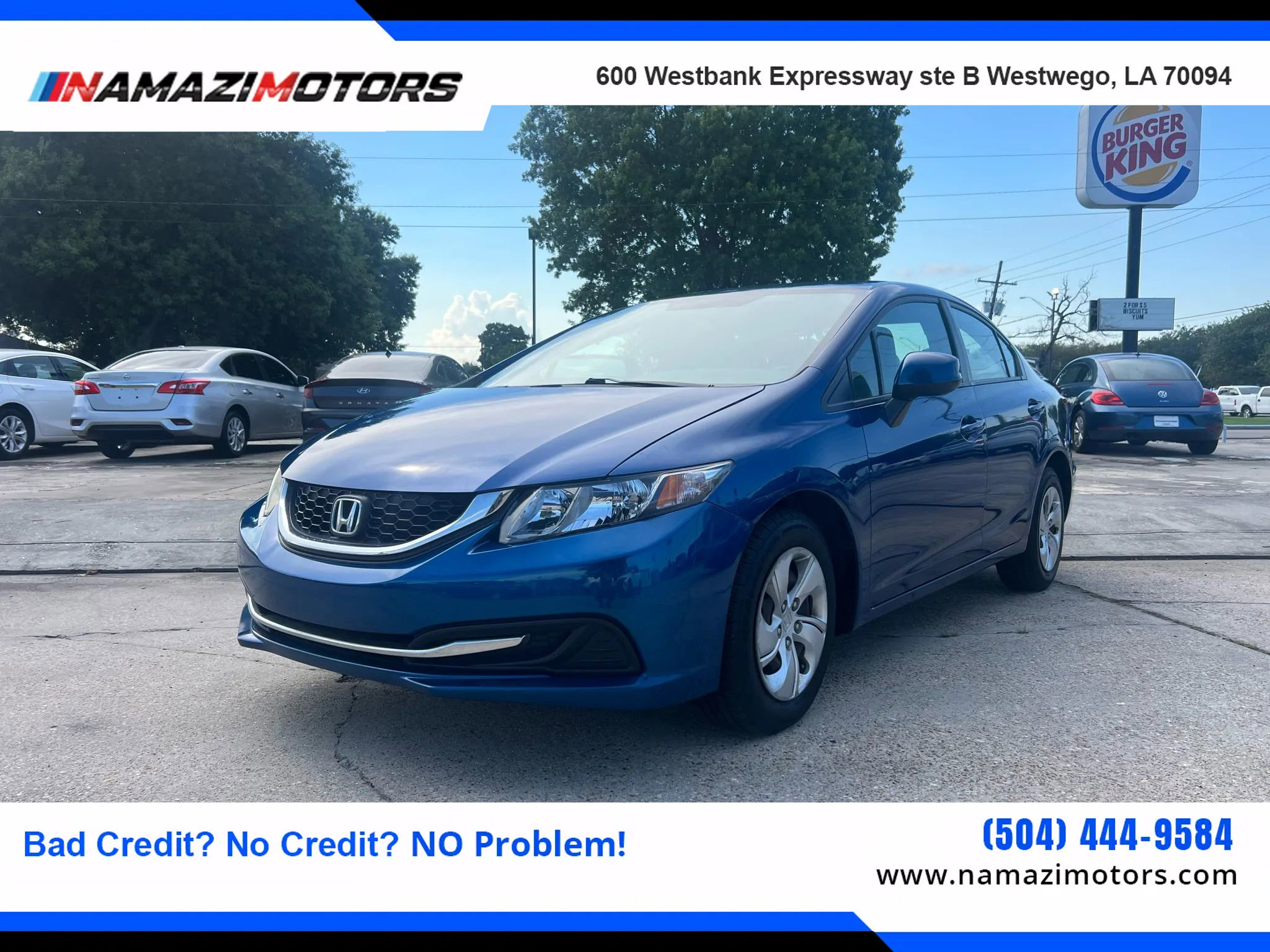 Used 2013 Honda Civic LX image 1