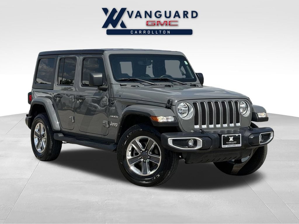 Used 2022 Jeep Wrangler Unlimited Sahara AWD/4WD image 1