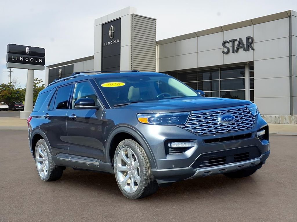 Used 2020 Ford Explorer Platinum w/ Premium Technology Package image 1