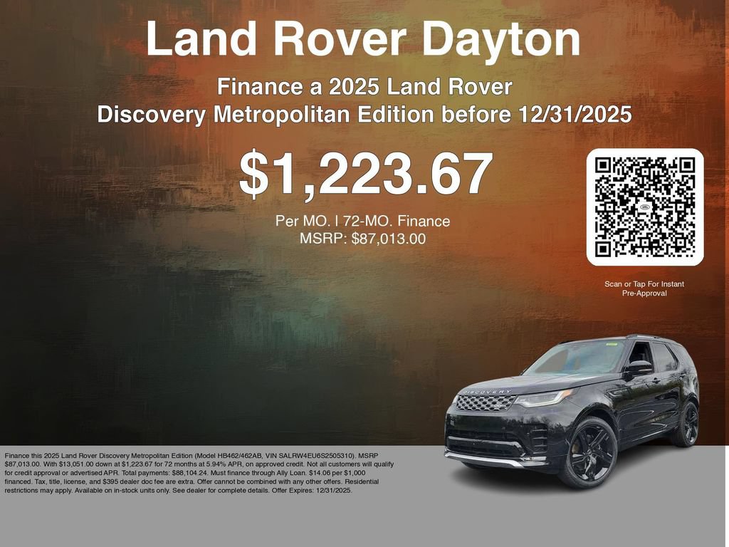 New 2025 Land Rover Discovery Metropolitan Edition AWD/4WD image 7