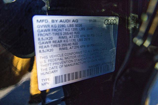 New 2026 Audi Q3 quattro 2.0T image 27