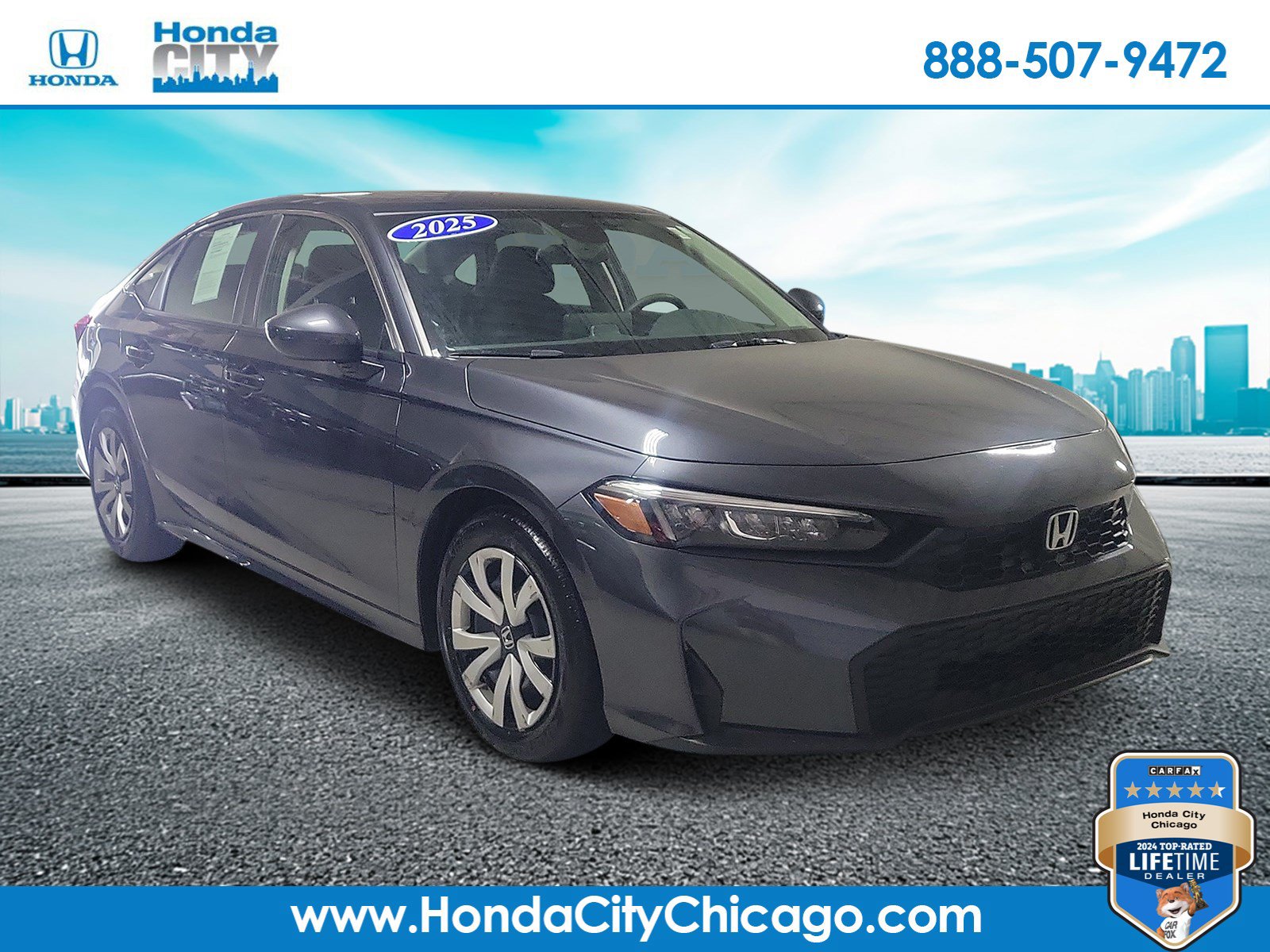Used 2025 Honda Civic LX