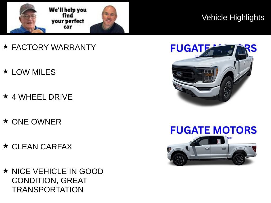 Used 2023 Ford F150 XLT w/ Equipment Group 302A High AWD/4WD image 8