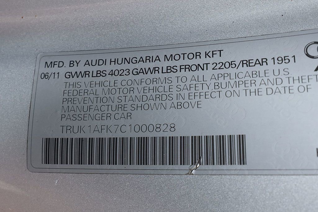 Used 2012 Audi TTS 2.0T Prestige image 13