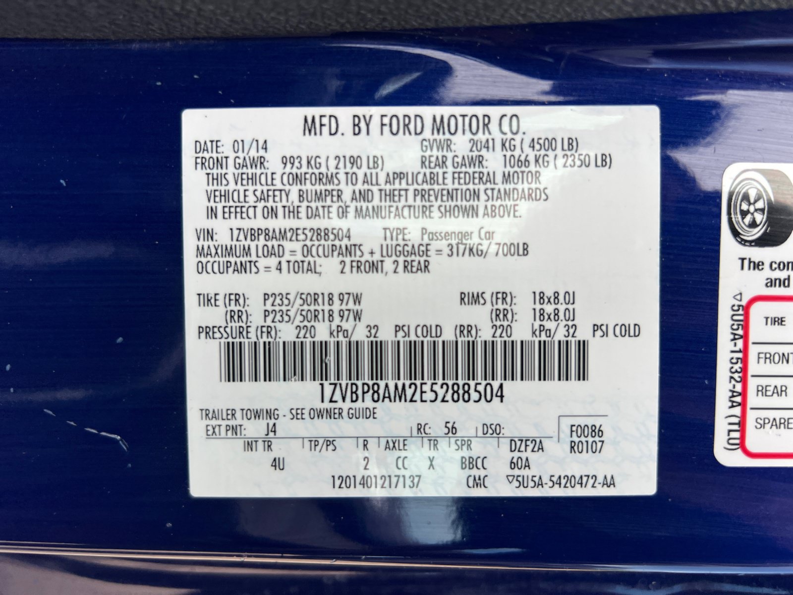 Used 2014 Ford Mustang Premium w/ Equipment Group 203A RWD image 23