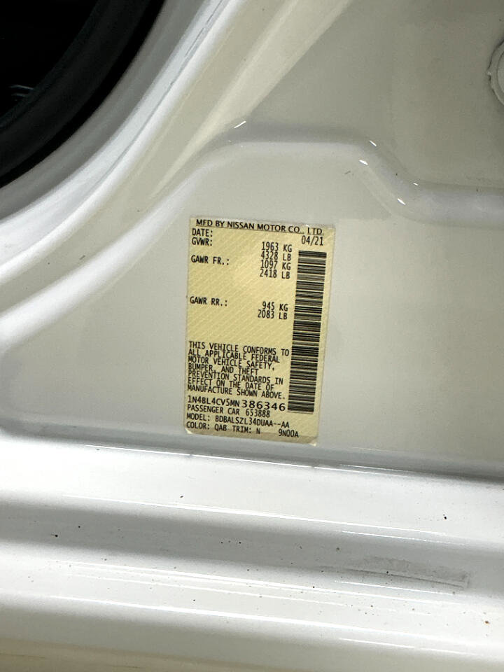 Used 2021 Nissan Altima 2.5 SR w/ SR Premium Package image 31