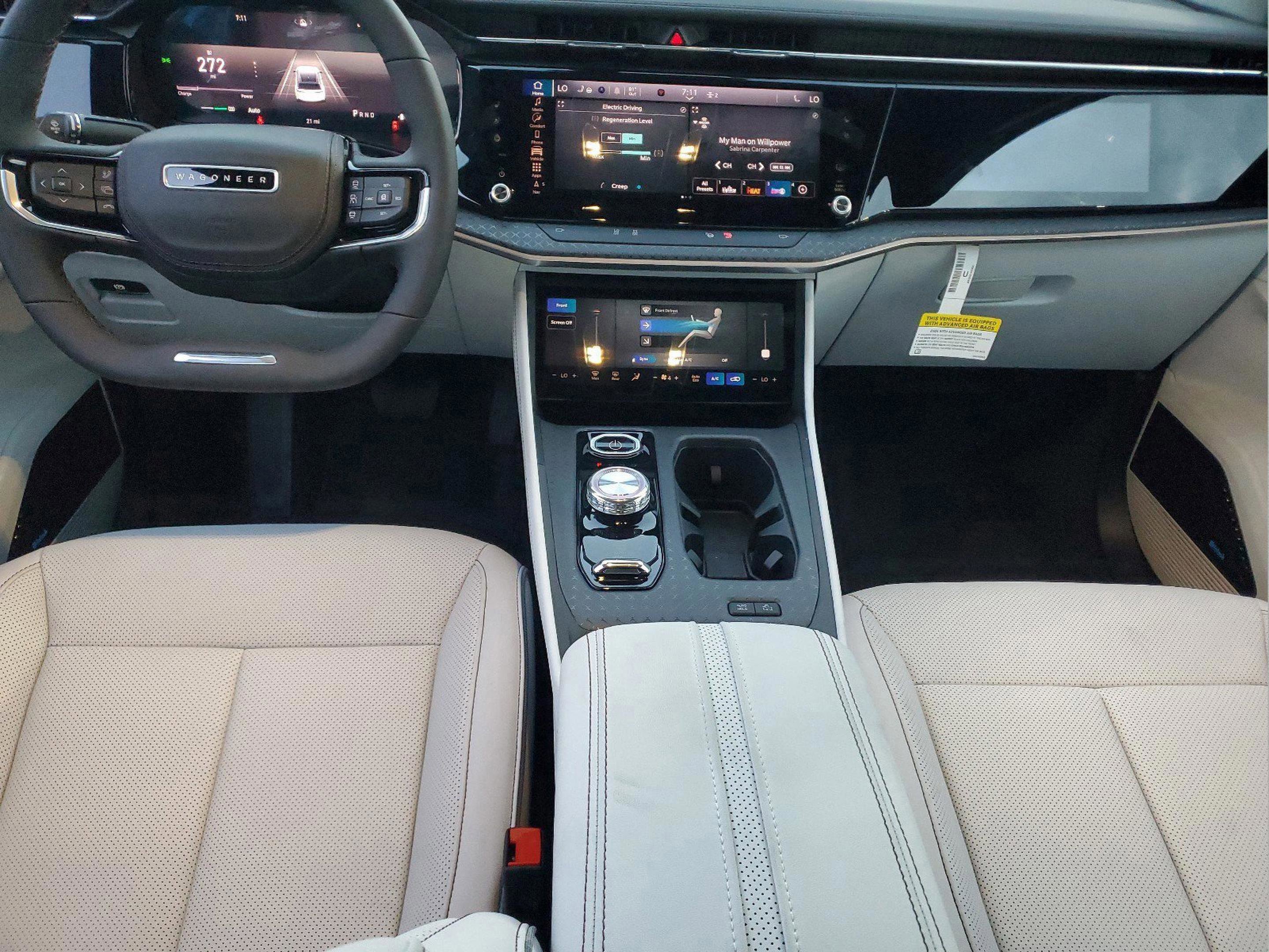 New 2025 Jeep Wagoneer S Limited w/ Comfort Package AWD/4WD image 14