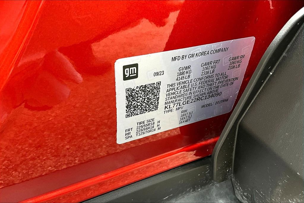 Used 2024 Chevrolet Trax RS w/ Driver Confidence Package FWD image 20