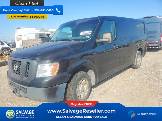 Used 2015 Nissan NV 2500 SV w/ Side & Curtain Airbag Package