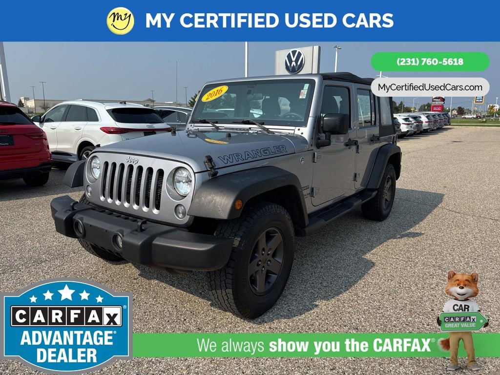 Used 2016 Jeep Wrangler Unlimited Sport w/ Trailer Tow Group image 3