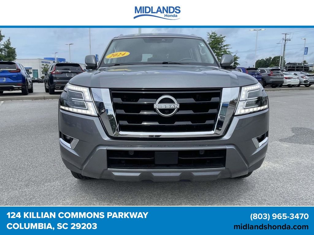 Used 2024 Nissan Armada SL w/ Captain's Chairs Package RWD image 2