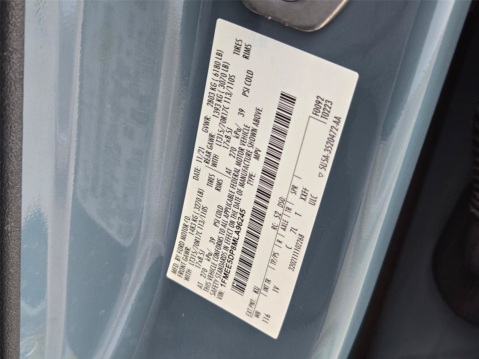 Used 2021 Ford Bronco Badlands AWD/4WD image 34