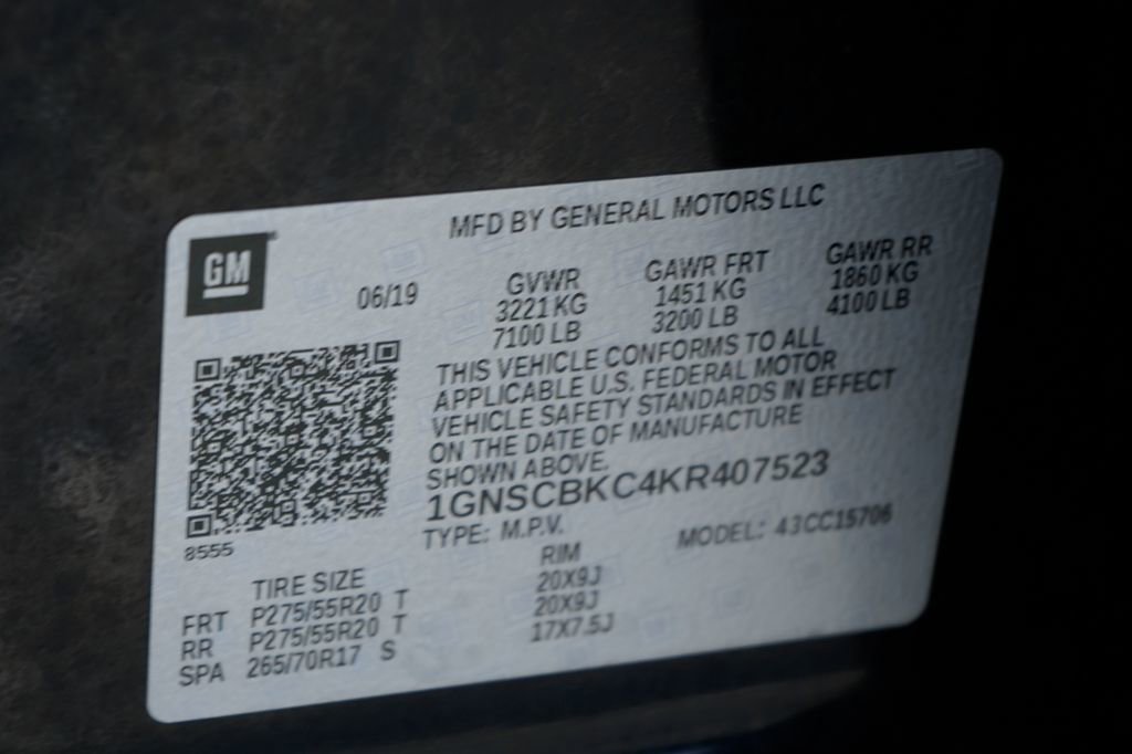 Used 2019 Chevrolet Tahoe LT w/ LT Midnight Edition RWD image 59