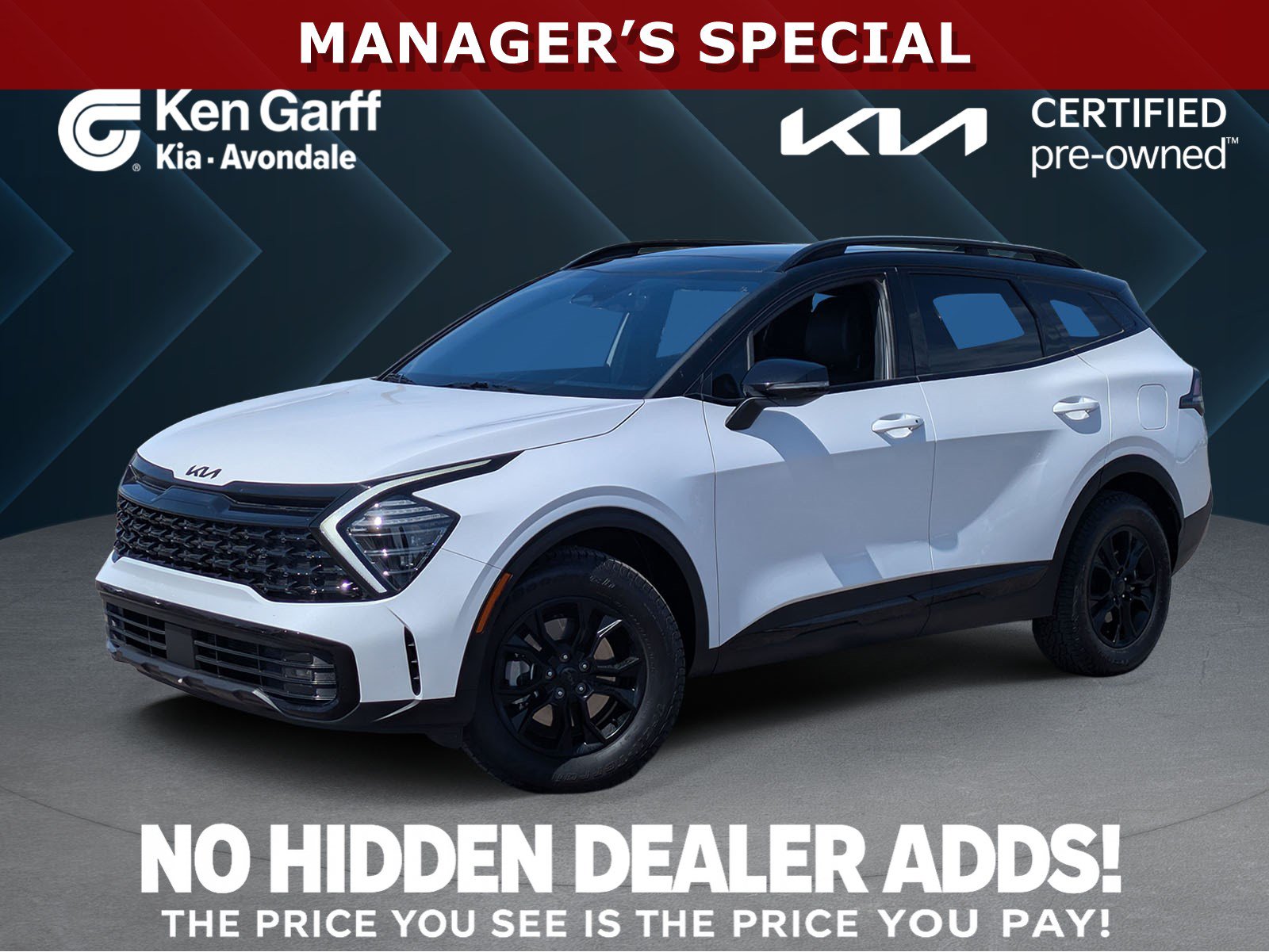 Certified 2025 Kia Sportage X-Pro